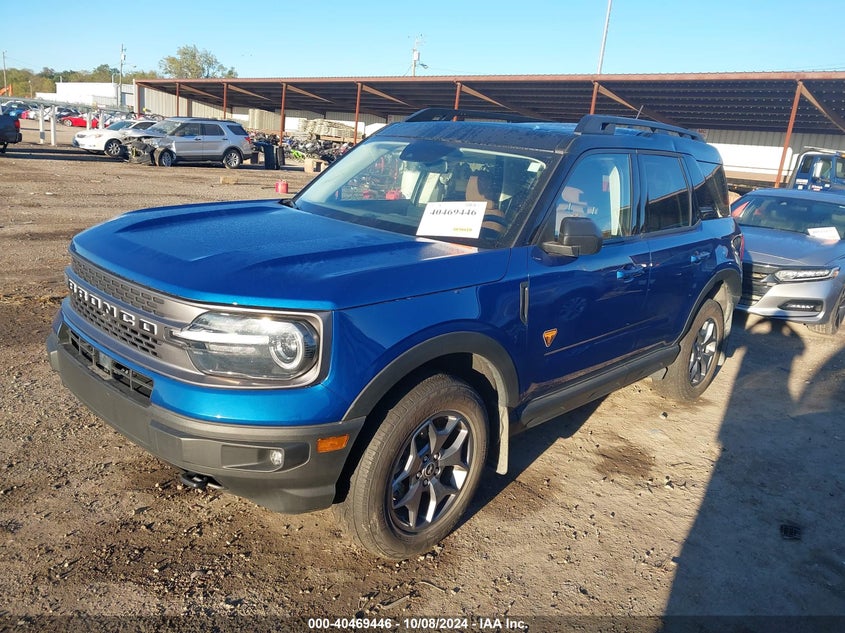 VIN 3FMCR9D95PRD39780 2023 FORD BRONCO SPORT BADLANDS