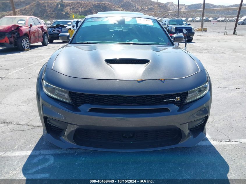 2021 Dodge Charger Scat Pack Widebody Rwd VIN: 2C3CDXGJ0MH588190 Lot: 40469449