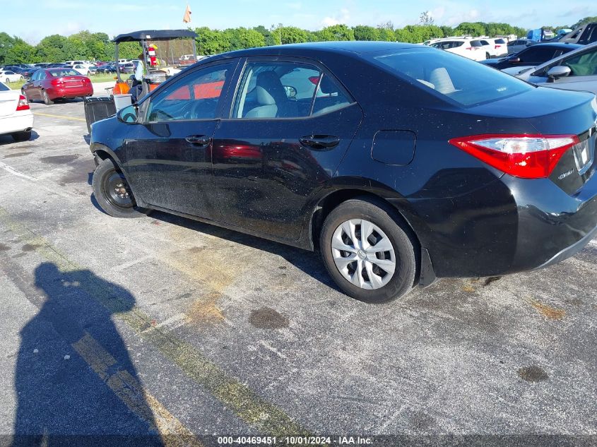 2014 Toyota Corolla L/Le/Le Pls/Prm/S/S Pls VIN: 2T1BURHE4EC036935 Lot: 40469451