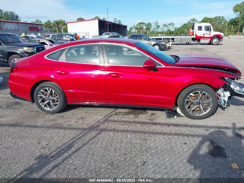 2021 Hyundai Sonata Sel VIN: 5NPEL4JA2MH102355 Lot: 40469462