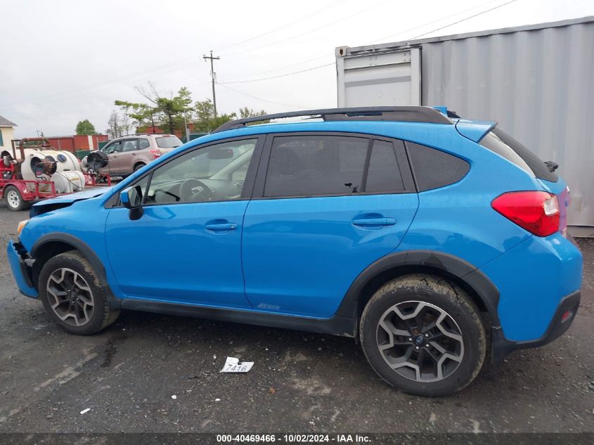 JF2GPADC5GH205489 2016 Subaru Crosstrek 2.0I Premium