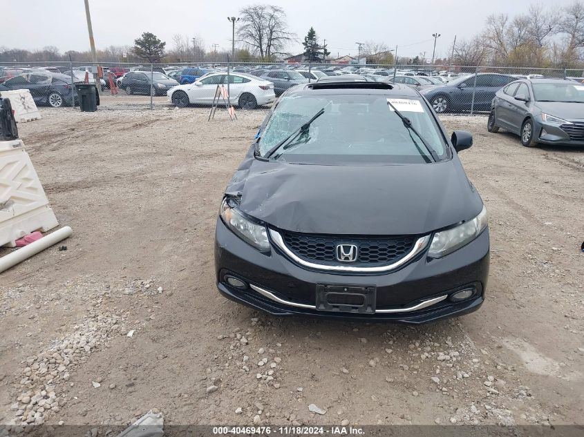 2013 Honda Civic Exl VIN: 19XFB2F97DE036593 Lot: 40469476