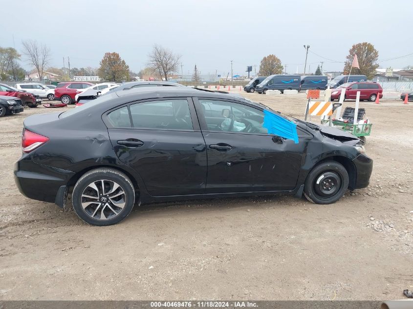 2013 Honda Civic Exl VIN: 19XFB2F97DE036593 Lot: 40469476