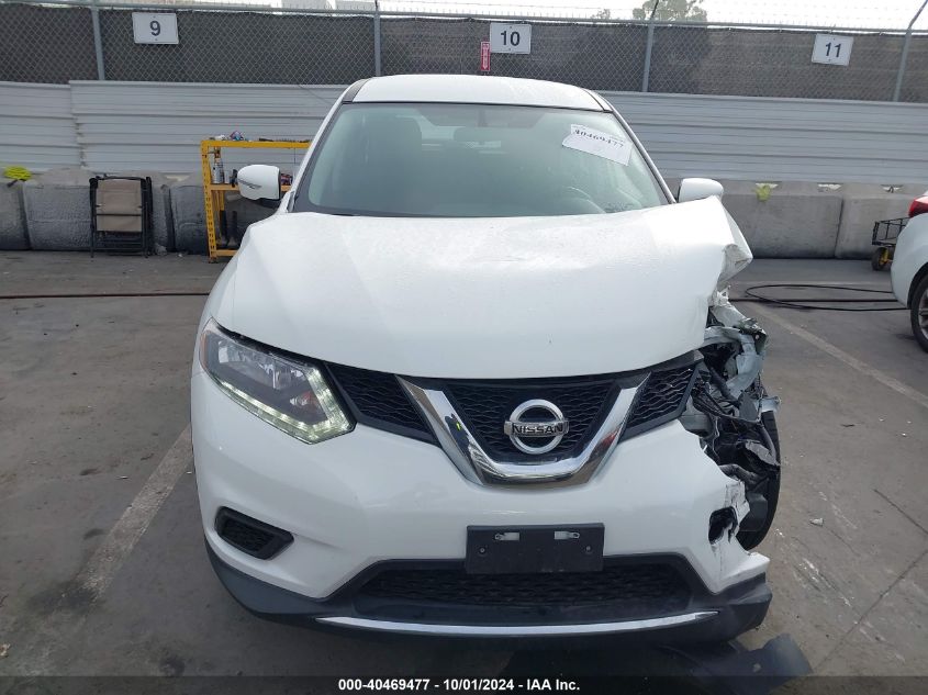 2015 Nissan Rogue S VIN: 5N1AT2MT3FC876155 Lot: 40469477