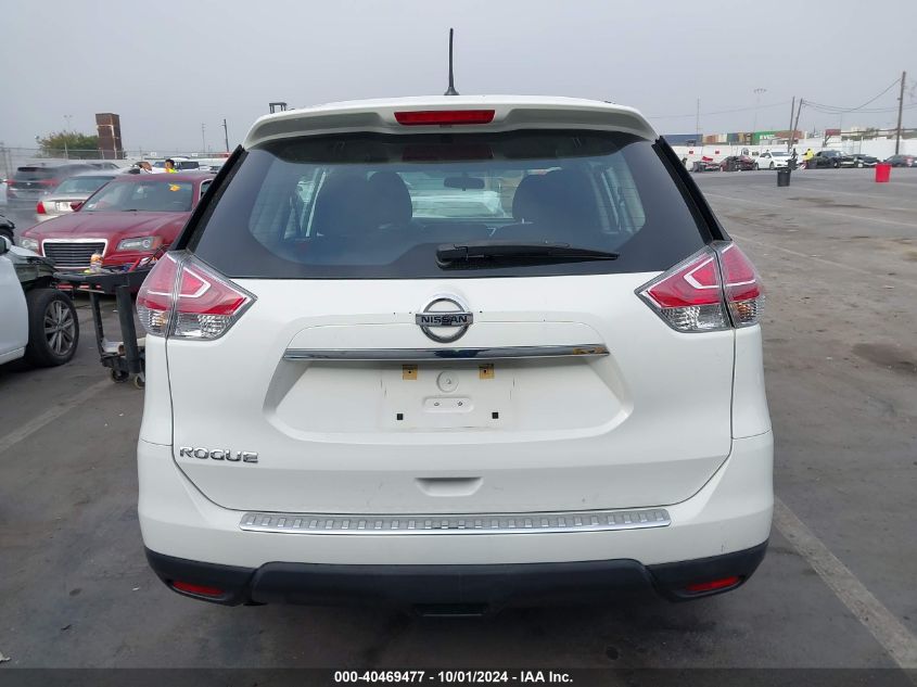 2015 Nissan Rogue S VIN: 5N1AT2MT3FC876155 Lot: 40469477