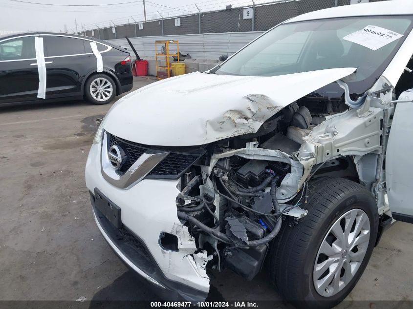 2015 Nissan Rogue S VIN: 5N1AT2MT3FC876155 Lot: 40469477