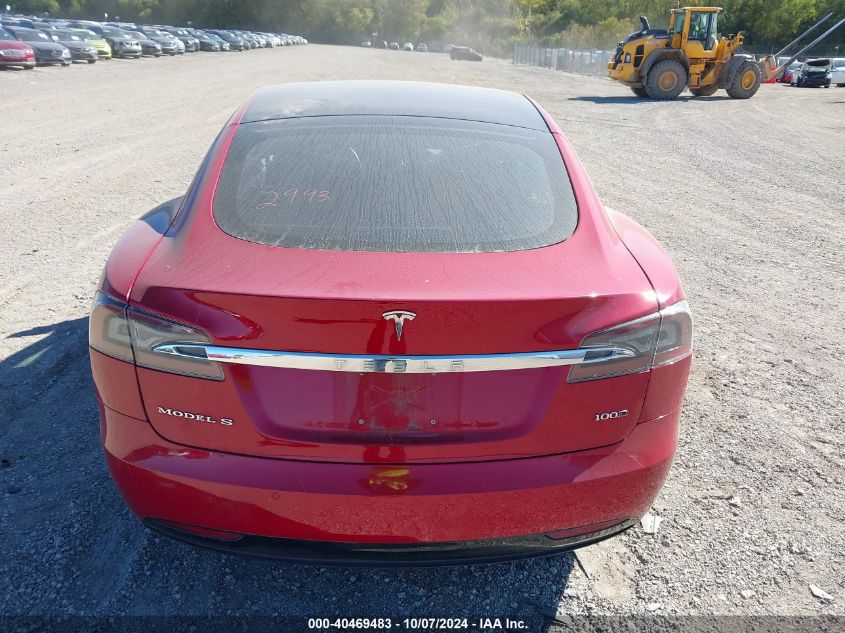 2019 Tesla Model S 100D/75D/Long Range/Standard Range VIN: 5YJSA1E22KF312024 Lot: 40469483