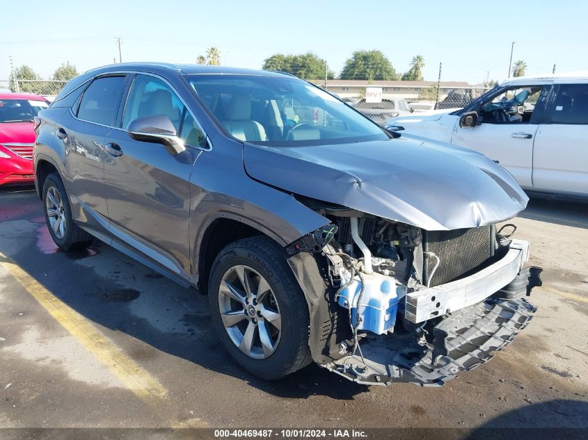 VIN 2T2ZZMCA0JC103141 2018 Lexus RX, 350 no.1