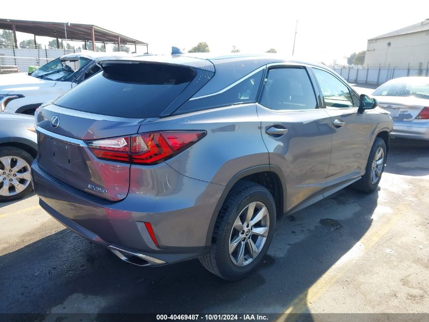 VIN 2T2ZZMCA0JC103141 2018 LEXUS RX 350