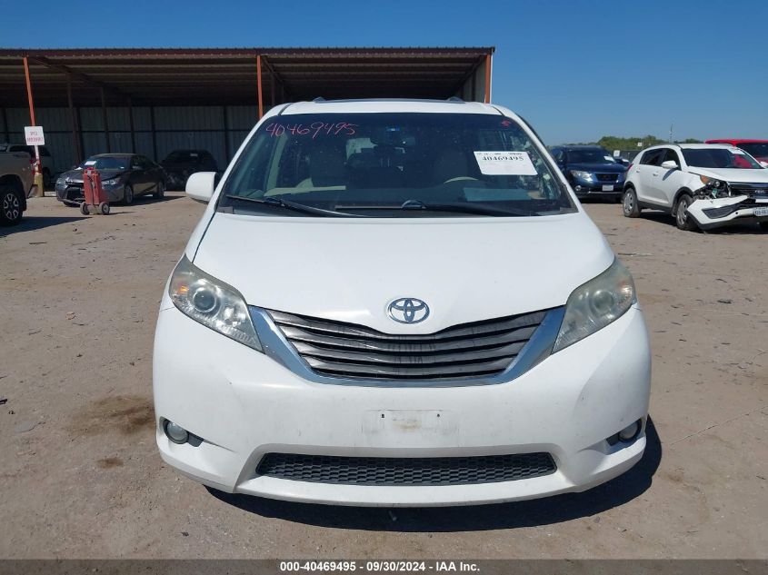 2011 Toyota Sienna Xle/Limited VIN: 5TDYK3DC1BS104600 Lot: 40469495