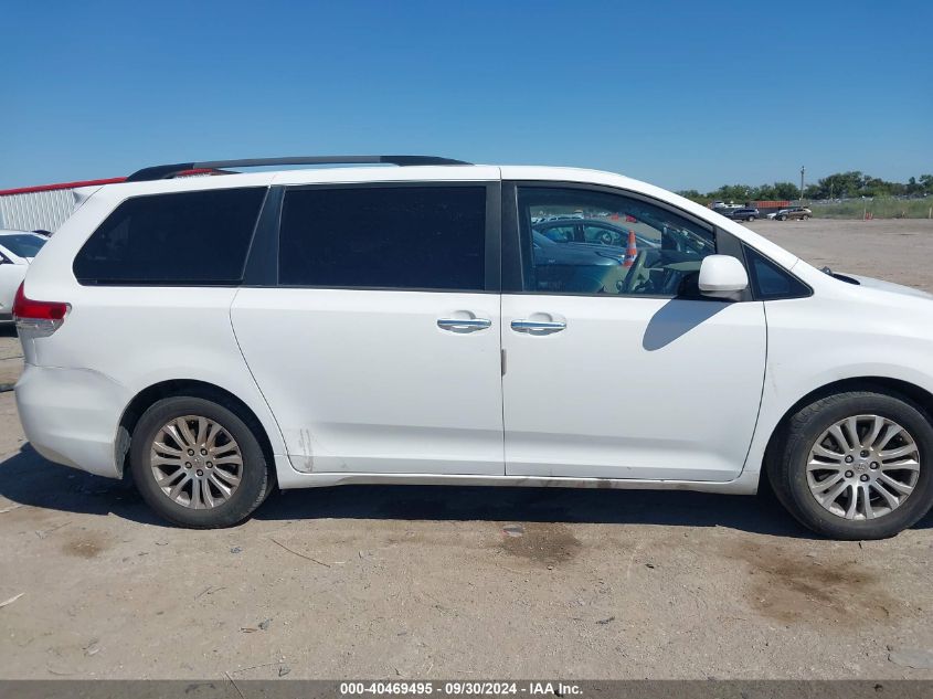 2011 Toyota Sienna Xle/Limited VIN: 5TDYK3DC1BS104600 Lot: 40469495