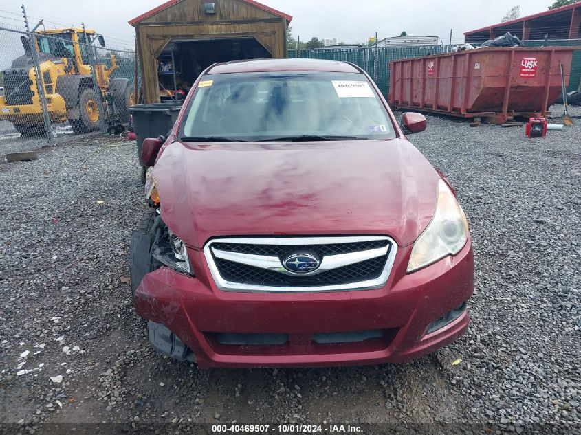 2012 Subaru Legacy 2.5I Limited VIN: 4S3BMBK60C3017779 Lot: 40469507