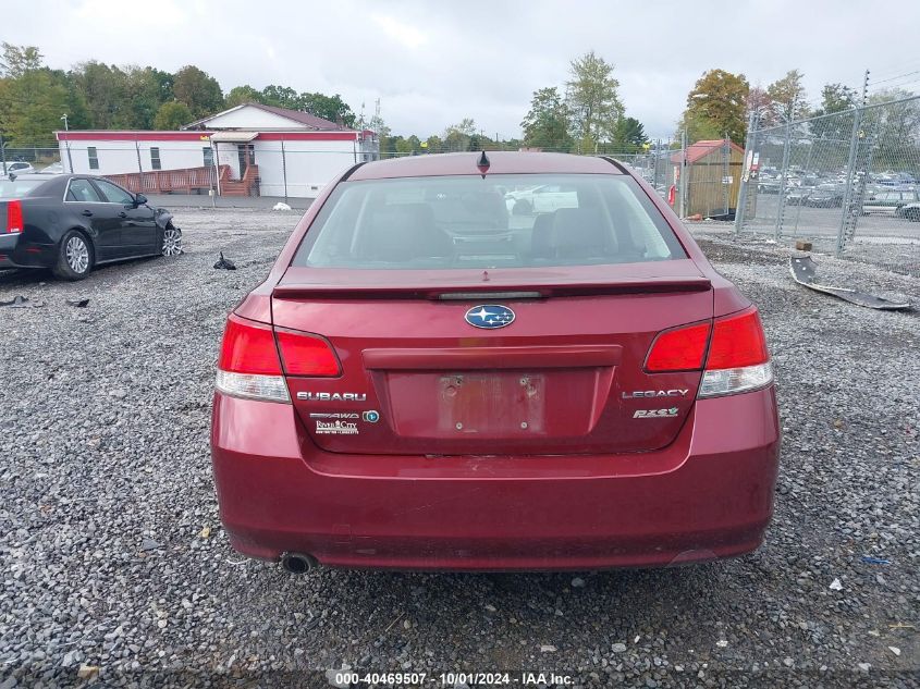 2012 Subaru Legacy 2.5I Limited VIN: 4S3BMBK60C3017779 Lot: 40469507