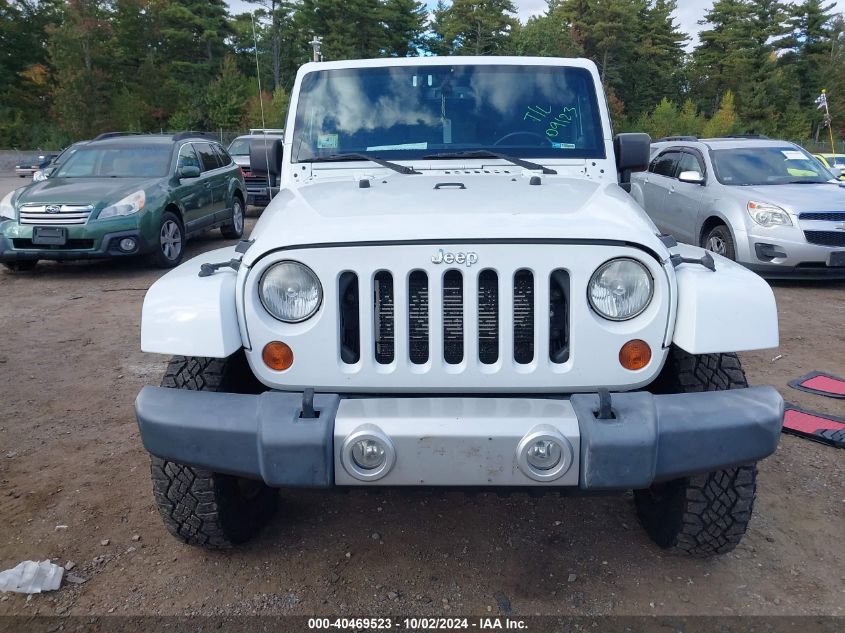 2013 Jeep Wrangler Unlimited Sahara VIN: 1C4BJWEG0DL698984 Lot: 40469523