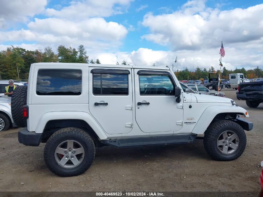 2013 Jeep Wrangler Unlimited Sahara VIN: 1C4BJWEG0DL698984 Lot: 40469523