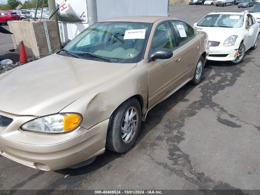 2004 Pontiac Grand Am Se VIN: 1G2NE52F14C241743 Lot: 40469524