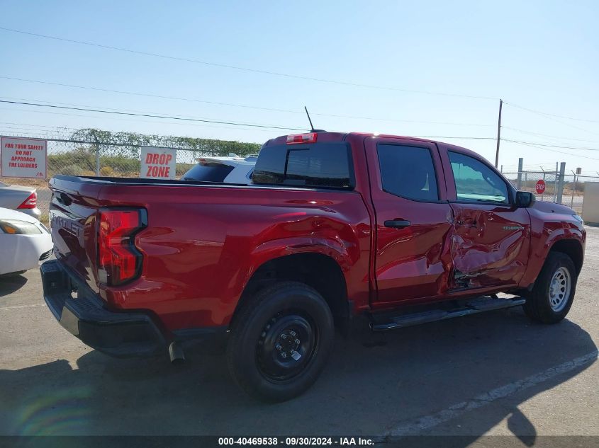 2024 Chevrolet Colorado 2Wd Wt VIN: 1GCGSBECXR1196849 Lot: 40469538