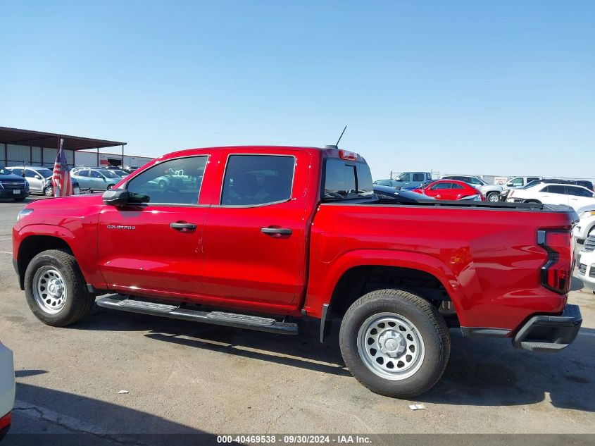 2024 Chevrolet Colorado 2Wd Wt VIN: 1GCGSBECXR1196849 Lot: 40469538