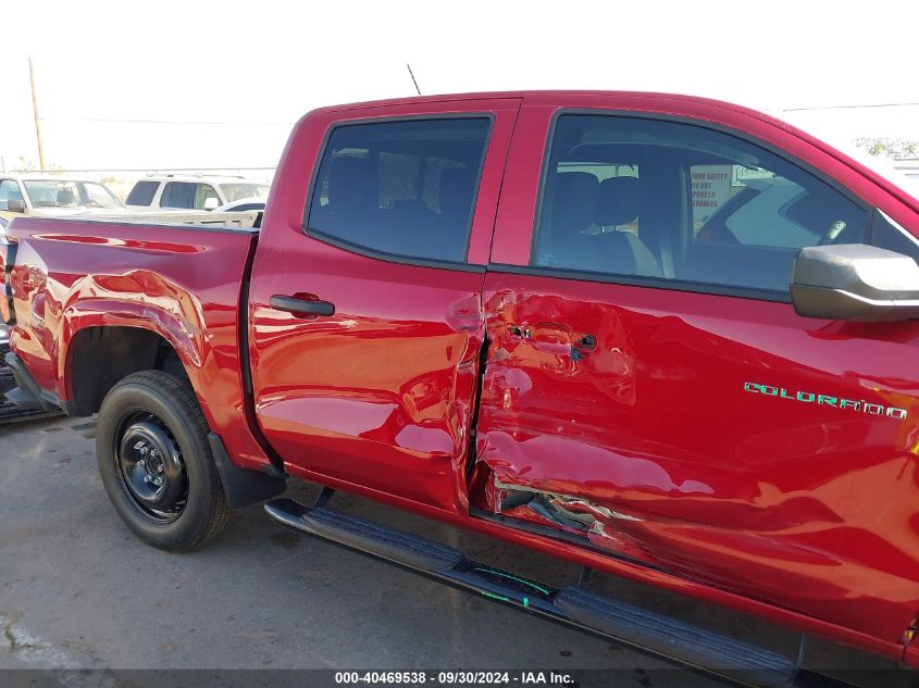 2024 Chevrolet Colorado 2Wd Wt VIN: 1GCGSBECXR1196849 Lot: 40469538