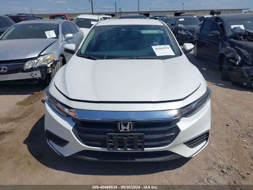 2019 Honda Insight Ex VIN: 19XZE4F50KE021282 Lot: 40469539