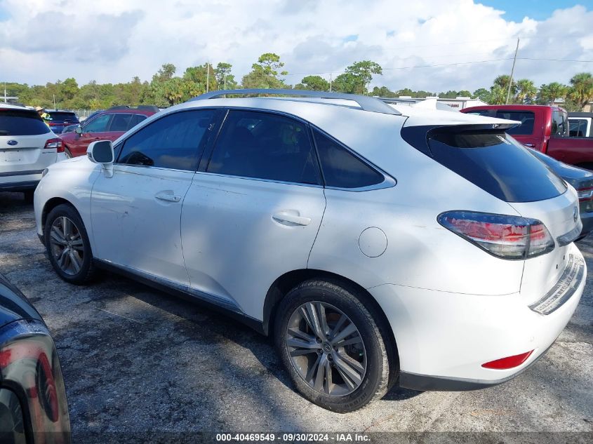 2015 Lexus Rx 350/Base/F Sport VIN: 2T2BK1BA5FC291717 Lot: 40469549