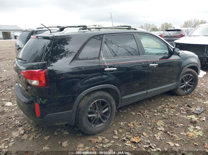 5XYKT4A68EG500774 2014 Kia Sorento Lx