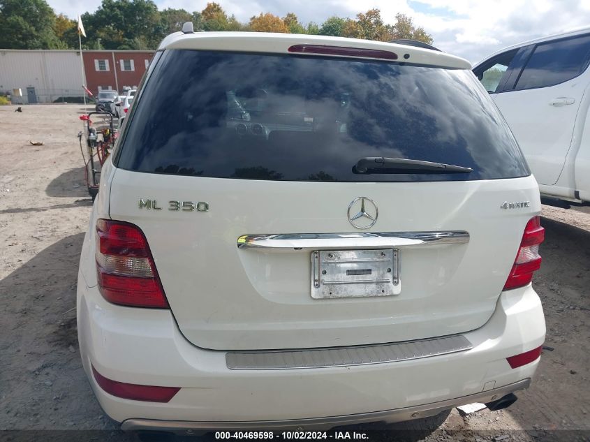 2011 Mercedes-Benz Ml 350 4Matic VIN: 4JGBB8GB9BA674360 Lot: 40469598