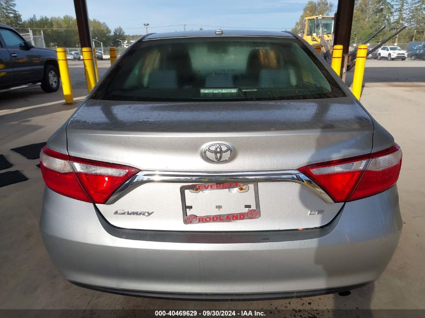 2016 Toyota Camry Le/Xle/Se/Xse VIN: 4T1BF1FK1GU116876 Lot: 40469629