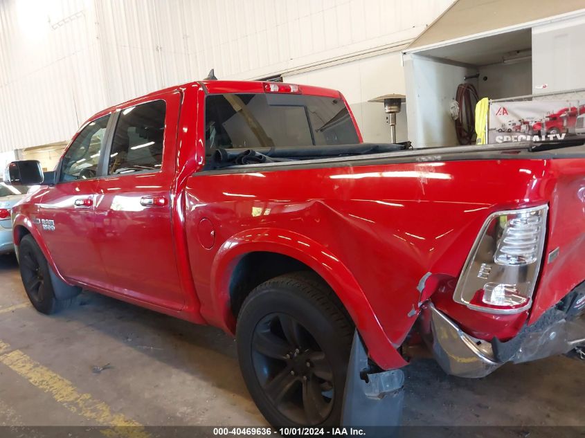 2018 Ram 1500 Laramie 4X4 5'7 Box VIN: 1C6RR7NM9JS356106 Lot: 40469636