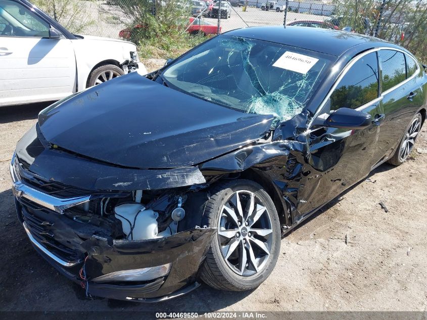 2021 Chevrolet Malibu Fwd Rs VIN: 1G1ZG5ST6MF060643 Lot: 40469650