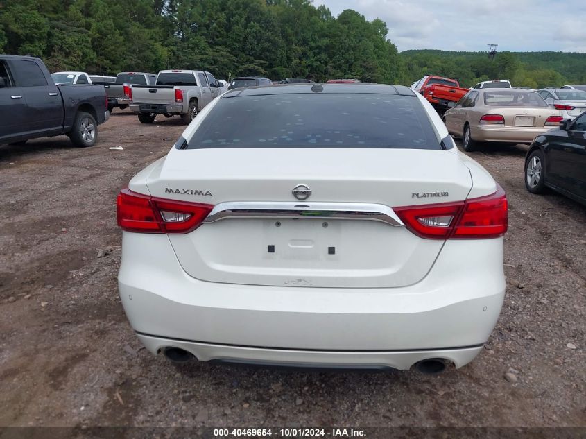 2016 Nissan Maxima 3.5 Platinum VIN: 1N4AA6AP3GC384614 Lot: 40469654