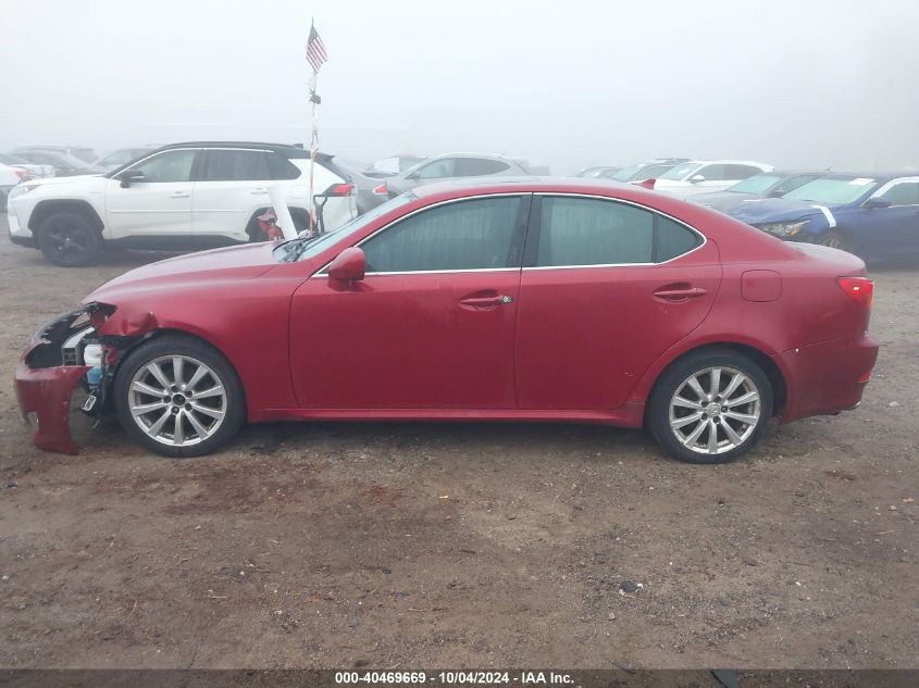 2008 Lexus Is 250 VIN: JTHCK262382027364 Lot: 40469669