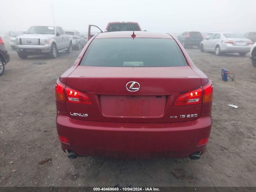 2008 Lexus Is 250 VIN: JTHCK262382027364 Lot: 40469669