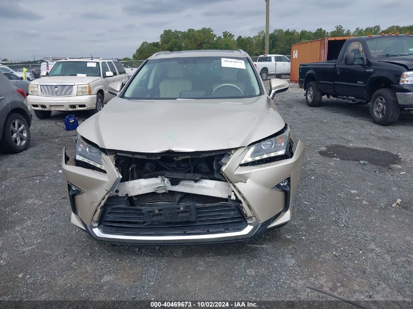 2016 Lexus Rx 350 VIN: 2T2BZMCA7GC048763 Lot: 40469673