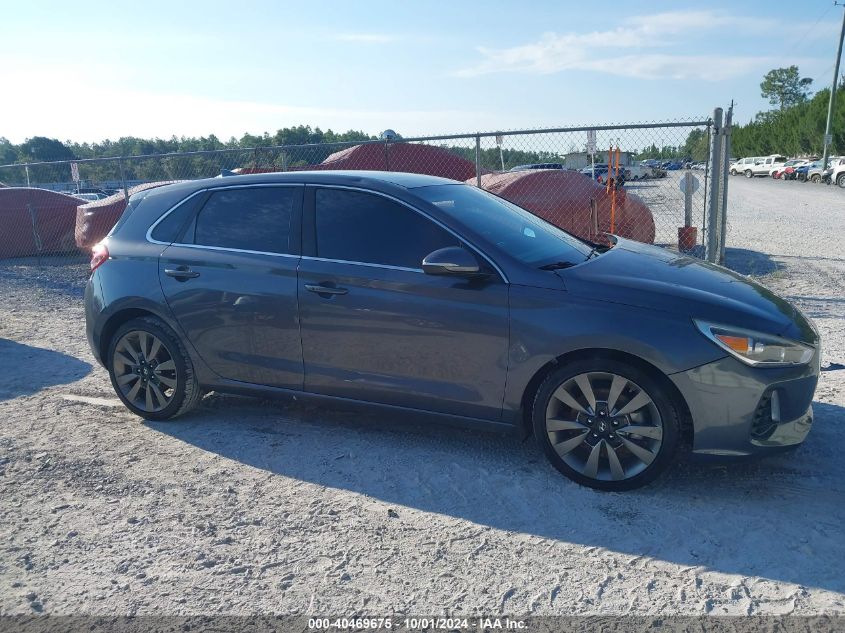 2018 Hyundai Elantra Gt Sport VIN: KMHH55LC9JU011270 Lot: 40469675