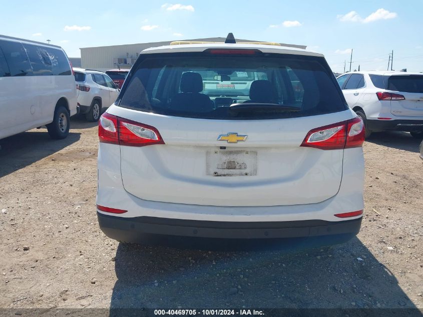 2020 Chevrolet Equinox Fwd Ls VIN: 3GNAXHEV1LS725873 Lot: 40469705