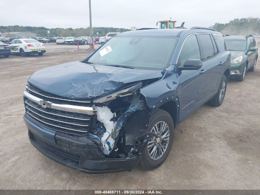 2024 Chevrolet Traverse Awd Lt VIN: 1GNEVGKS8RJ185668 Lot: 40469711