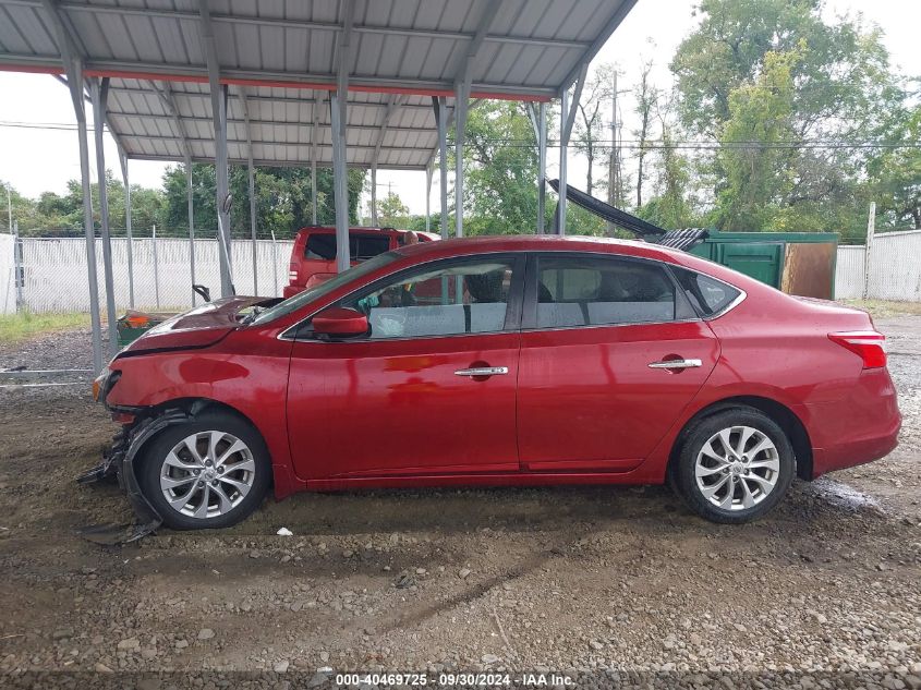 2018 Nissan Sentra Sv VIN: 3N1AB7AP1JY204772 Lot: 40469725