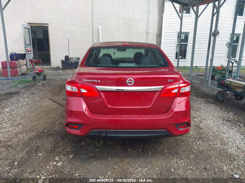 2018 Nissan Sentra Sv VIN: 3N1AB7AP1JY204772 Lot: 40469725