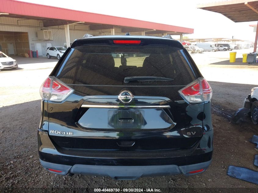 2016 Nissan Rogue S/Sl/Sv VIN: JN8AT2MT1GW006185 Lot: 40469750