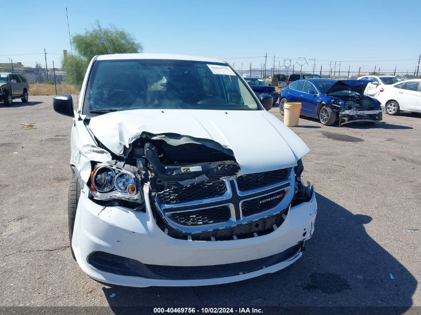 2017 Dodge Grand Caravan Se VIN: 2C4RDGBG0HR601604 Lot: 40469756