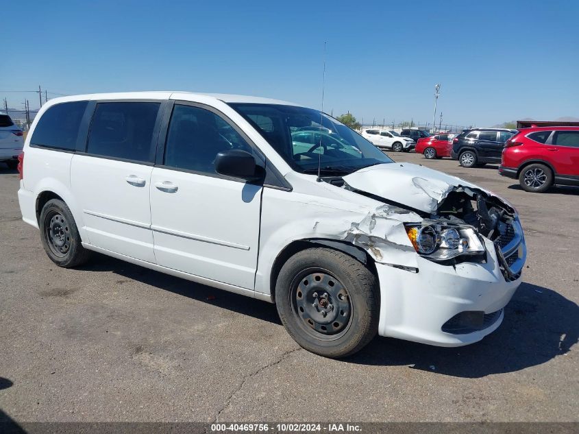 2017 Dodge Grand Caravan Se VIN: 2C4RDGBG0HR601604 Lot: 40469756