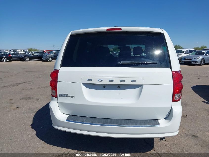 2017 Dodge Grand Caravan Se VIN: 2C4RDGBG0HR601604 Lot: 40469756