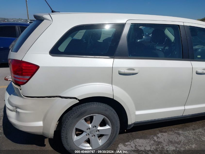 2013 Dodge Journey American Value Pkg VIN: 3C4PDCAB4DT538603 Lot: 40469767