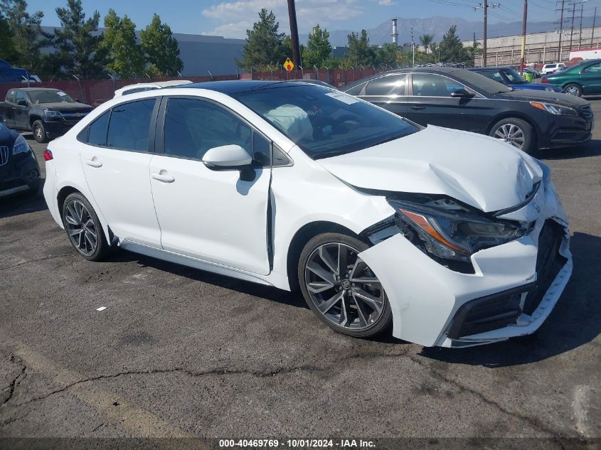 2022 Toyota Corolla Se/Night Shade VIN: 5YFS4MCE9NP097935 Lot: 40469769