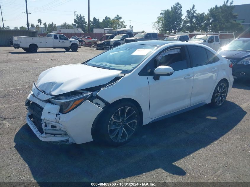 2022 Toyota Corolla Se/Night Shade VIN: 5YFS4MCE9NP097935 Lot: 40469769