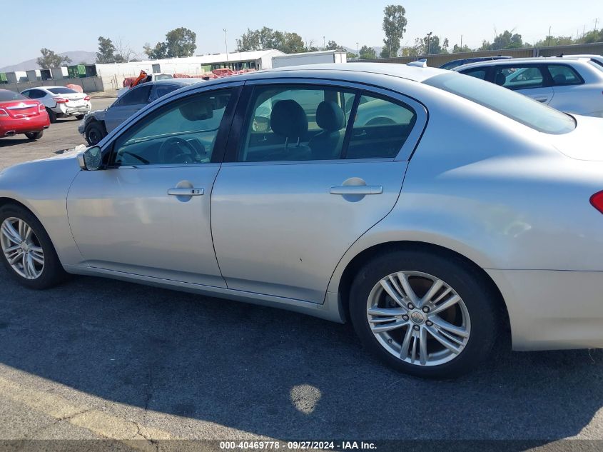 2013 Infiniti G37 Journey VIN: JN1CV6AP4DM713045 Lot: 40469778