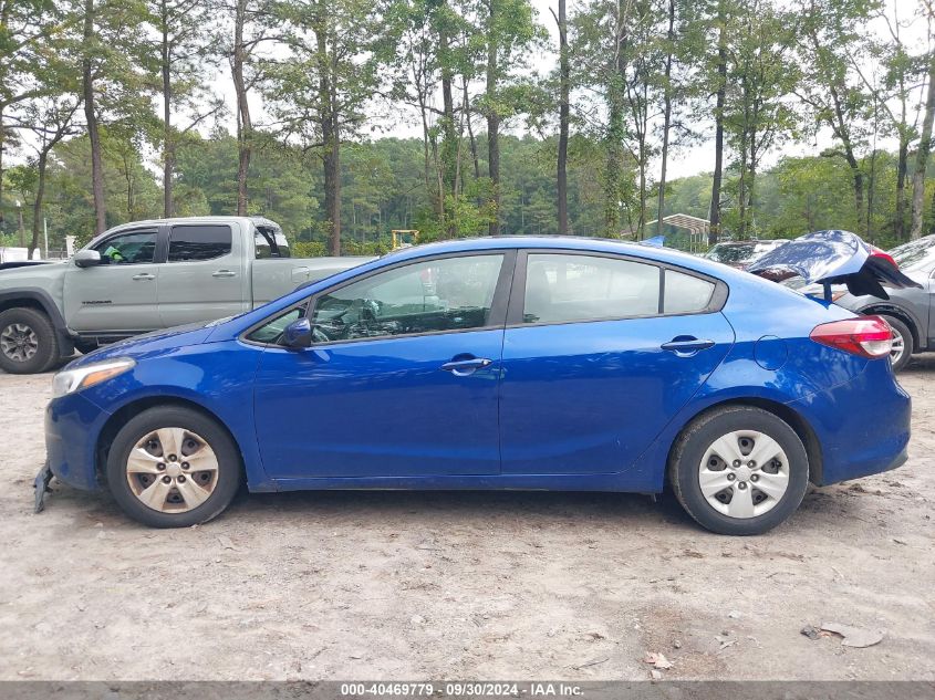 2017 Kia Forte Lx VIN: 3KPFK4A72HE060307 Lot: 40469779