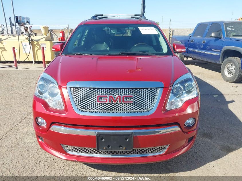 1GKKVTED0CJ307937 2012 GMC Acadia Denali