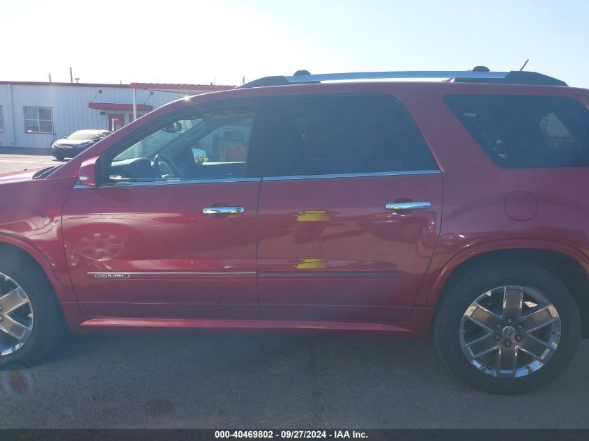 1GKKVTED0CJ307937 2012 GMC Acadia Denali